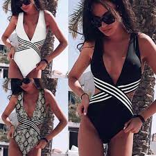Swimwear Women S One Piece Swimsuits Strapless Bathing Suits Swimwear