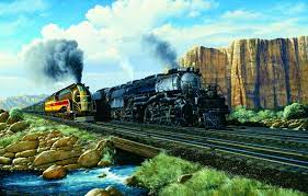 One of our most popular themes for jigsaw puzzles are trains! Amazonsmile Beauty And The Beast 1000 Pc Jigsaw Puzzle Toys Games Train Art Train Railroad Art