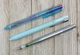 The jetstream 0.38 model is available in either red, black or blue ink with a black plastic body or in black ink with a choice of four pastel colored plastic bodies for $2.25 each. Uni Jetstream Slim Multi Pen 0 38 Mm Review The Pen Addict