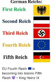 The legacy of the american fourth reich is evident for those with open minds: German Reichs First Reich Second Reich Third Reich Fourth Reich Fifth Reich Cr Eu Fourth Reich Is Becoming Into Islamic Fifth Reich King Heinz Ix Icelandball Meme On Me Me