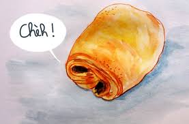 Il est donc probable que le premier terme pour désigner une viennoiserie fourrée au chocolat ait été « chocolatine », à cause de cette. Pain Au Chocolat Ou Chocolatine La Science A Tranche