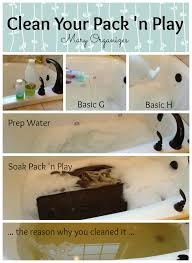 The pack and play mattress pad from my first mattress is hypoallergenic and equipped with a waterproof cover. How To Clean Used Baby Things Creatingmaryshome Com