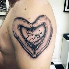 Men's arms are arguably one of the most common body parts for tattooing, and this is not surprising in the slightest. Heart Tattoo With Name Inside Novocom Top