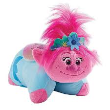 Pillow Pets Trolls 2 Poppy Pillow Pet With Sleeptime Lite Bed Bath Beyond Animal Pillows Cute Stuffed Animals Cute Plush