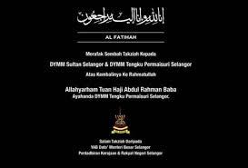 Eldest son of salahuddin of. Ayahanda Permaisuri Selangor Meninggal Dunia Astro Awani