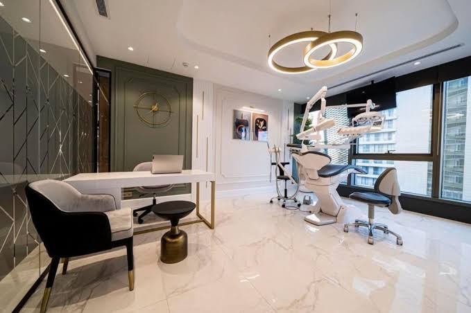 Modern Turkish Dental Clinics, AI generated