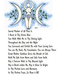 Divine Mother Wiccan Spell Book Pagan Witch Divine Mother