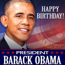 HAPPY BIRTHDAY! Join us in wishing former president Barack Obama a happy  58th birthday! 🎂🎉🎂🎉