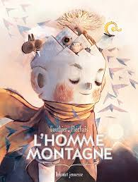 French Artist Amelie Flechais L Homme Montagne On Behance Illustration Book Cover Illustration Cover Art