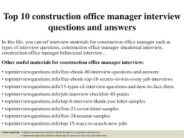 Job description and duties for construction manager. What Is Office Manager Duties