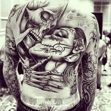 30 Amazing Skull Tattoo Designs For Boys And Girls Randomlynew Gang Tattoos Gangster Tattoos Couple Tattoos