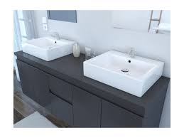 L 58 x p 48 x h 86 cm dimensioni specchio con mensola:l 52 x p 12,5 x h 69 cm. Mobili Bagno Lavita Ii Sospesi Doppio Lavabo E Specchi Grigio