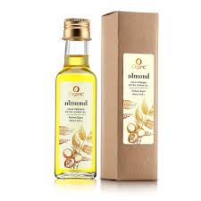 Iorganic Cold Pressed Sweet Almond Oil 100ml Extra Virgin Oil Cold Pressed Oils