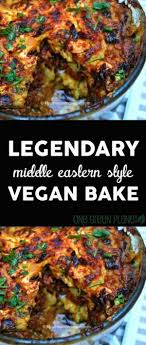 Middle Eastern Style Veggie Bake Vegan Vegetarian Recipes Vegan Dinners Vegan Cooking