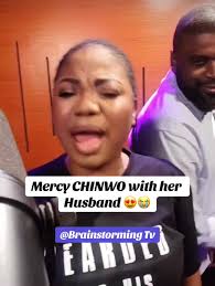 Mercy Chinwo and her husband #mercychinwo #mercychinwowedding  #brainstormingtv #joycelydie