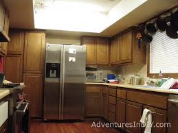 painting kitchen cabinets  day 1