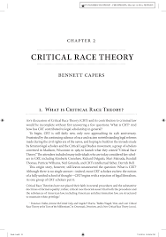 Critical race theory is a concept that's been around for decades and seeks to understand inequality and racism in the us. Https Www Law Utoronto Ca Utfl File Count Users Mdubber Capers Pdf