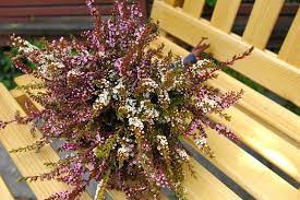 Heather Bouquet Centrepiece Bouquet Bridal Bouquet Pink Bridal Bouquet