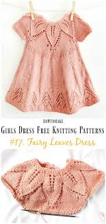 Leaf Love Dress Free Knitting Pattern Little Girls Dress Free Knitting Patterns Knittingpatternsgirls Baby Knitting Patterns Yeni Baslayanlar Orgu Orgu