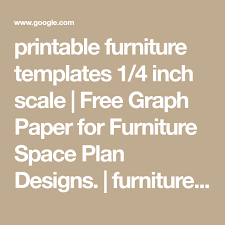 Check out our articles about 3d models for your 3d printer and other uses. Printable Furniture Templates 1 4 Inch Scale Free Graph Paper For Furniture Space Plan Designs Furnit Interior Design Template Design Template Graph Paper