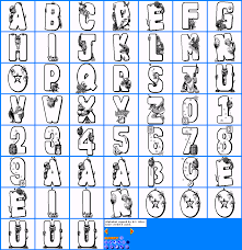 Please look in the list below, it is ordered alphabetically in two columns. Game Boy Gbc Donkey Kong Country Alphabet The Spriters Resource