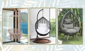 From garden dining chairs and deck chairs to seat cushions and garden seat pads, b&m stocks a wide variety of cheap garden chairs. 34 Best Egg Chairs For Your Garden In 2021 From Hanging Pods To Macrame Swinging Nests Hello