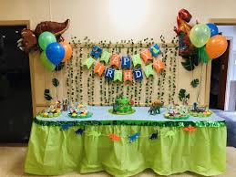 Dinosaur Party Dessert Table Birthday Party Desserts Dessert Table Birthday Birthday Party Decorations