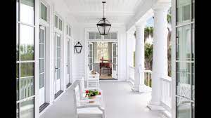 A main house, a guesthouse and a garage in between the two, providing a simple procession to either after parking. Old Grove Southern Antebellum Style Plantation Home Nautilus Homes Youtube