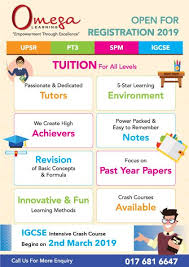 Omega Flyer Tuition Classes Tuition Flyer Maths Tuition