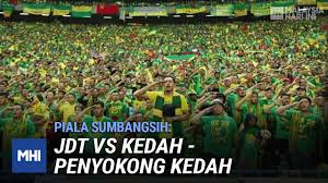Perlawanan liga super malaysia 2021 akan disiarkan secara langsung di tv1 bagi satu perlawanan sahaja. Piala Sumbangsih Jdt Vs Kedah Penyokong Kedah Mhi 5 Mac 2021 Youtube