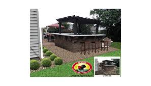 best custom outdoor kitchens, islands