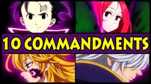Since he should have the ability to see everything, if greyroad's commandment has the ability to kill yhwach he will go for. All 10 Commandments And Their Powers Explained Seven Deadly Sins Nanatsu No Taizai S2 Season 2 Youtube