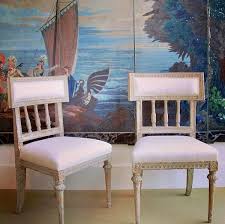 Loi Thai Tone On Tone Antiques With Background Zuber Wallpaper Chair Elegant Chair Swedish Interiors