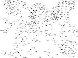 Extreme Dot To Dot Coloring Page Dot To Dot Puzzles Dot To Dot Printables Hard Dot To Dot