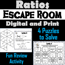 Shop our unique selection of escape room puzzles and props you will not find anywhere else in the world. Equivalent Ratios Escape Room Teaching Resources