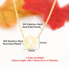 5.0 out of 5 stars. Frauen Fashion World Globe Rose Gold Halsketten Anhanger Beste Freund Geschenke Planet Erde Kontinenten Spharische Geographischen Halskette Chain Necklaces Aliexpress
