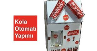 Kola Otomati Nasil Yapilir Cola Cocacola Diy Kendin Yap Ev Yapimi Homemade Miniatures Vending Machine