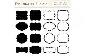 Free Svg Decorative Frames Svg Files Frame Outline 1000 New Design Svg Cut Files Free Downloads
