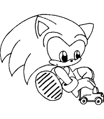 View and print full size. Sonic The Hedgehog Coloring Pages