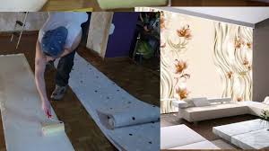 تركيب ورق الجدران شرح مفصل Youtube