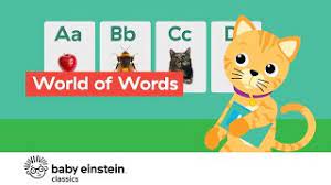Building Vocabulary For Kids World Of Words Baby Einstein Youtube