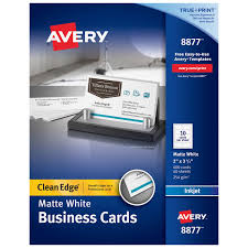 Print your custom business card online and make it as unique as your business. Avery Printable Business Cards Inkjet Printers 400 Cards 2 X 3 5 Clean Edge Heavyweight 8877 White Buy Online At Best Price In Uae Amazon Ae