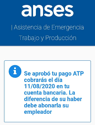 Check spelling or type a new query. Atp Julio Fecha De Pago Del Salario Complementario