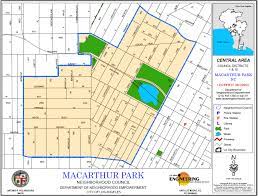 Macarthur Park Neighborhood Council Boundary Map Los Angeles Los Angeles Map The Neighbourhood Fire Station