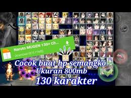 Крутая игра по наруто на андроид, epic game on naruto android, naruto for android. Full Char Game Naruto Mugen Android Ukuran Kecil 800mb Youtube