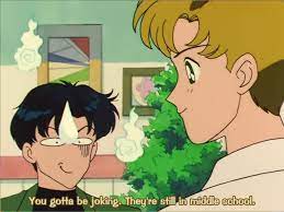 Based Motoki jumped up a few places on my favorite character list for this  line [ep. 29] : r/sailormoon