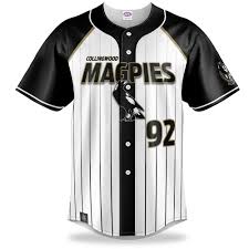 A great item to display or put under glass. Collingwood Magpies Baseball Shirt