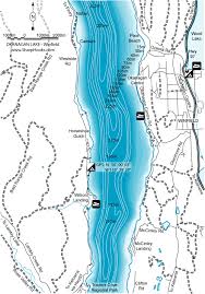 Okanagan Lake Depth Map International Map