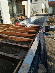 Construction D Une Piscine En Beton Banche Sur La Commune De St Savin Dans L Isere Carton Lecraz