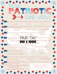 It's like the trivia that plays before the movie starts at the theater, but waaaaaaay longer. 4th Of July Party Game Quiz Party Like A Cherry